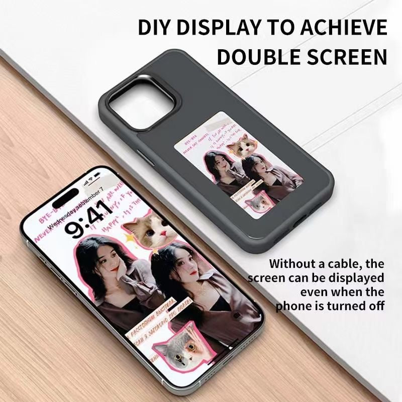 Premium E-ink Customizable DIY Iphone case