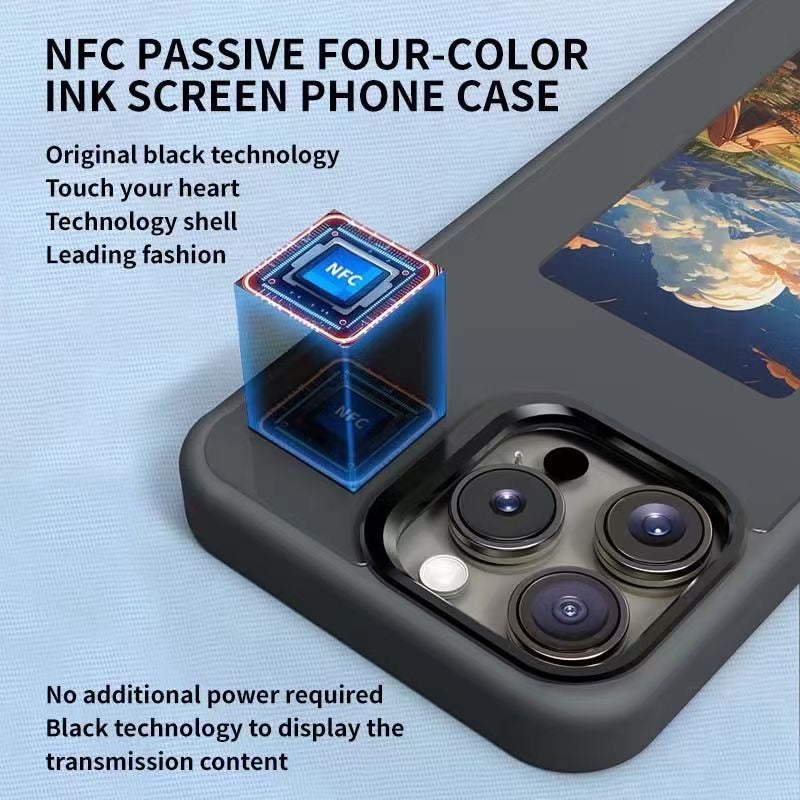 Premium E-ink Customizable DIY Iphone case