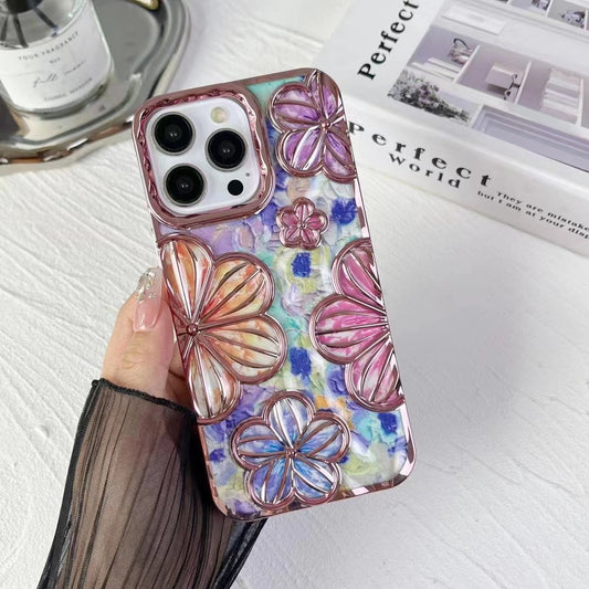 Rainbow Flower Blooms Iphone Case