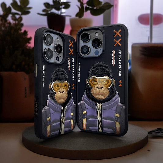 Monkey Shades 3D NImmy iPhone Cases